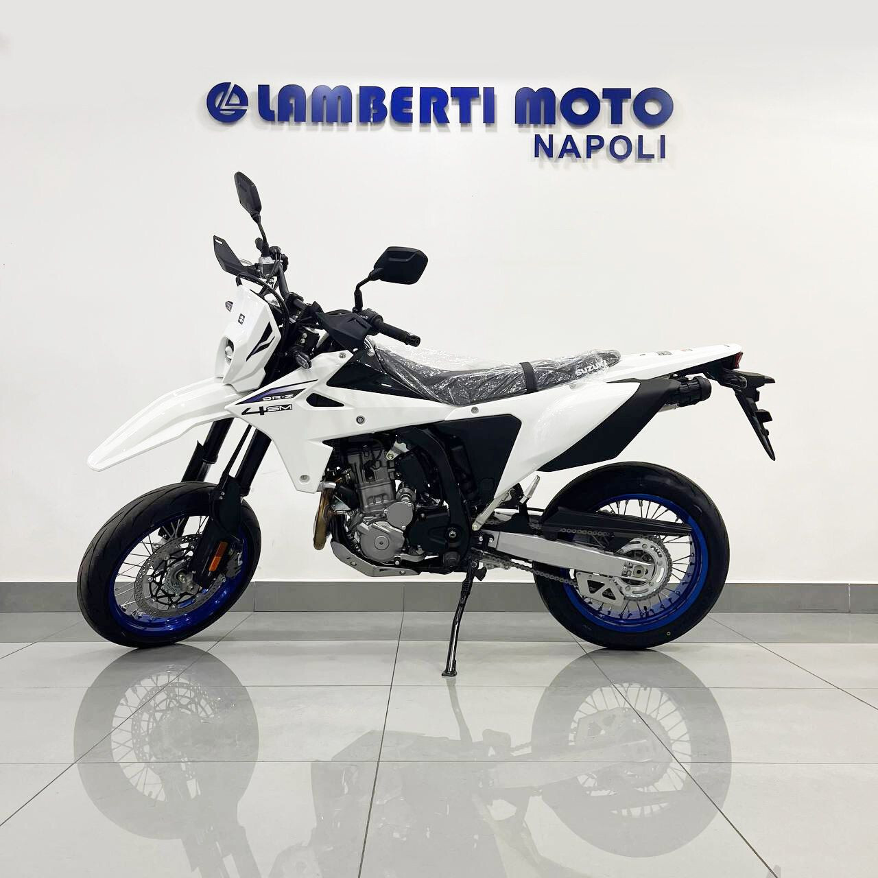Suzuki DR-Z DRZ 400 SM bianco san francisco 2026
