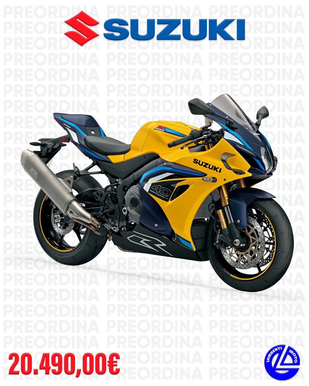 NUOVA SUZUKI GSX-RR 1000 MY26 2026 PRE ORDINI APERTI - immagine 2