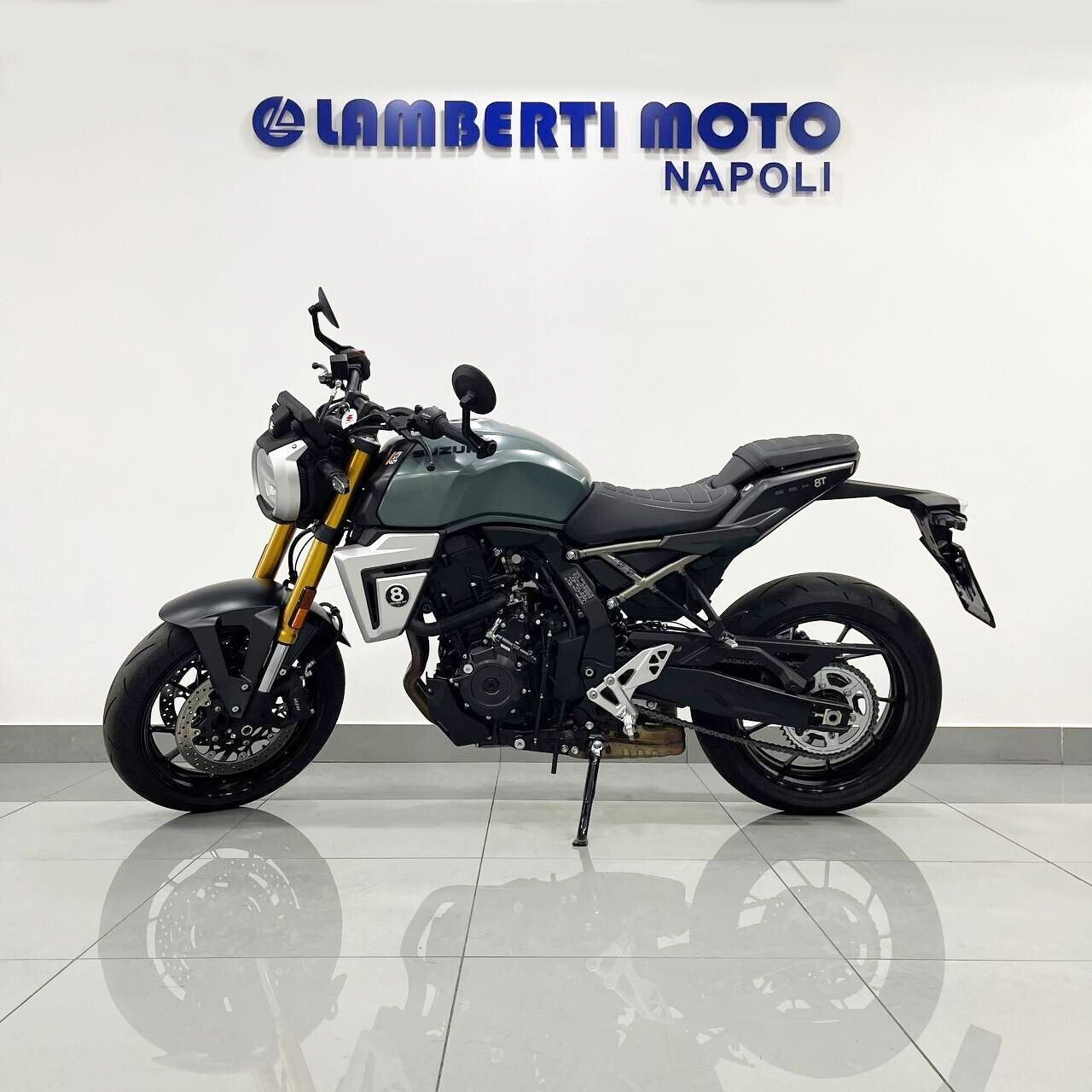 SUZUKI GSX-8T GSX 8T 800 GSX8T Verde Lisbona 2026