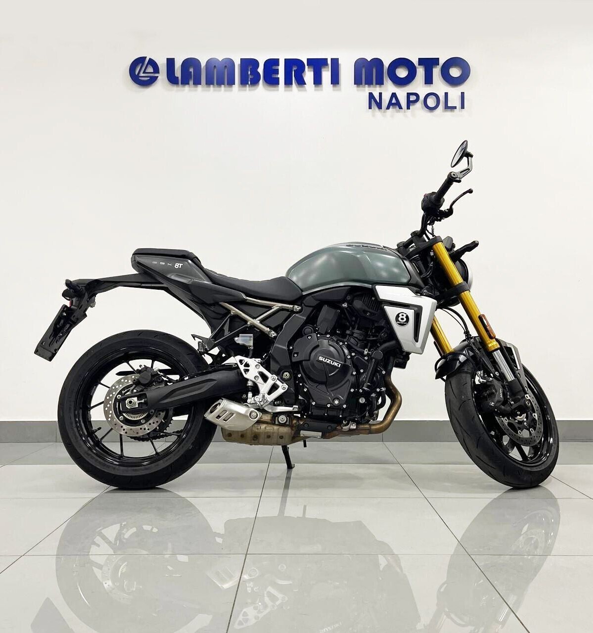 SUZUKI GSX-8T GSX 8T 800 GSX8T Verde Lisbona 2026 - immagine 4