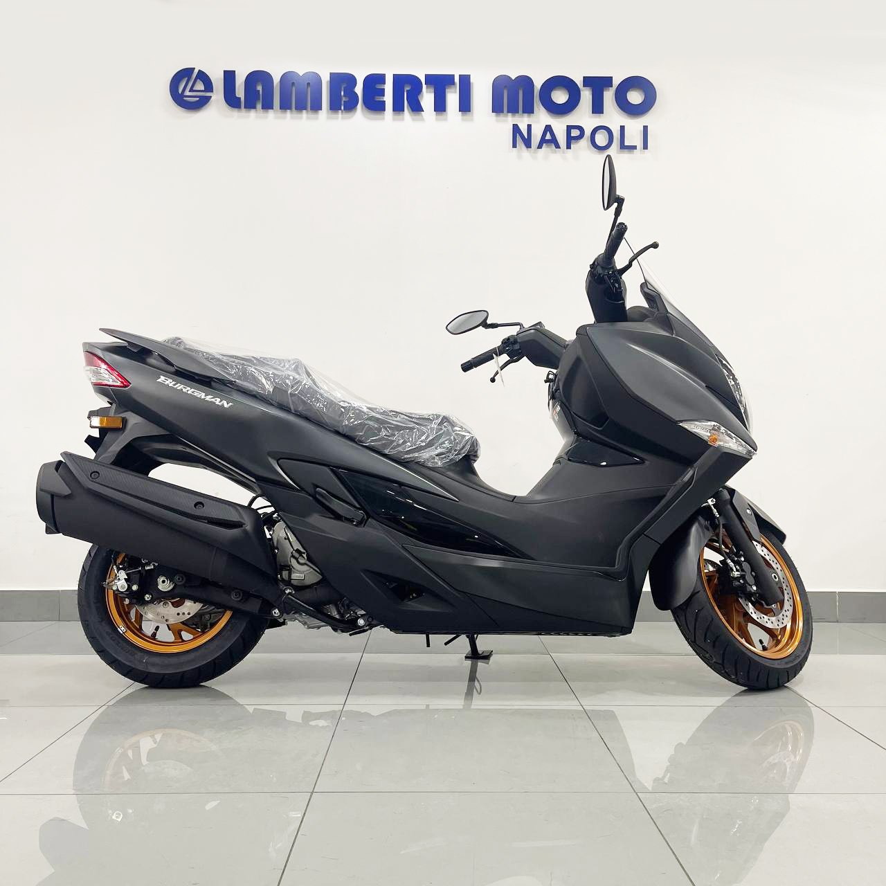 Suzuki Burgman 400 AN 2026 Nero Mat - immagine 3