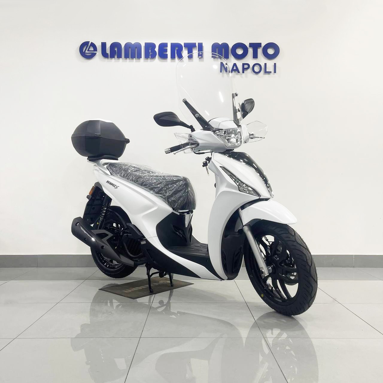 Kymco People 125 S ABS E5+ - 2026 bianco opaco - immagine 2